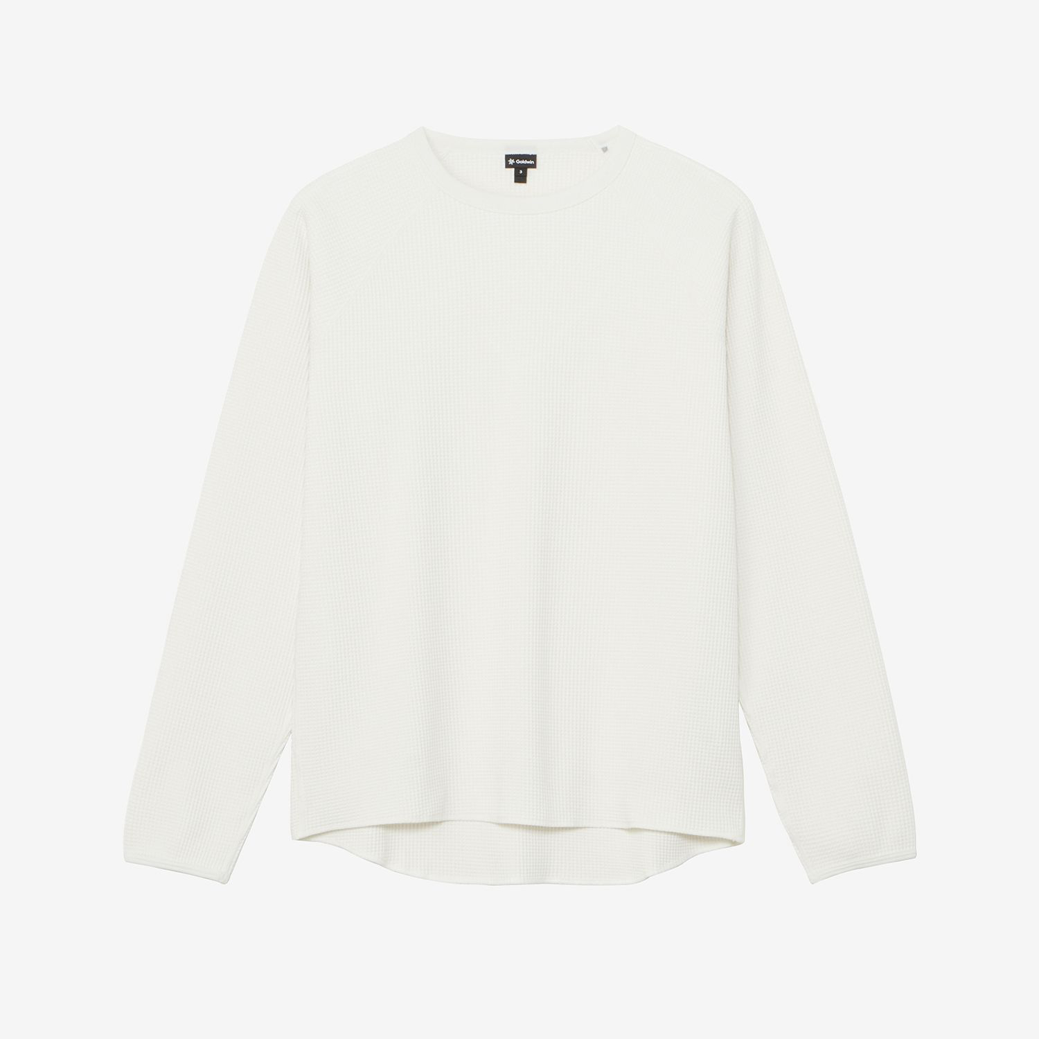 【NextVogue】Goldwin WF Light L/S T-shirt 华夫格轻质长袖T恤 - 图3