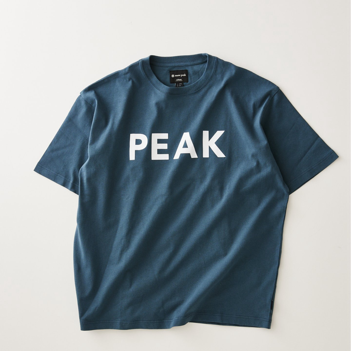 【NextVogue】snow peak雪峰 X JS 联名特别定制LOGO印花T恤 24SS - 图3