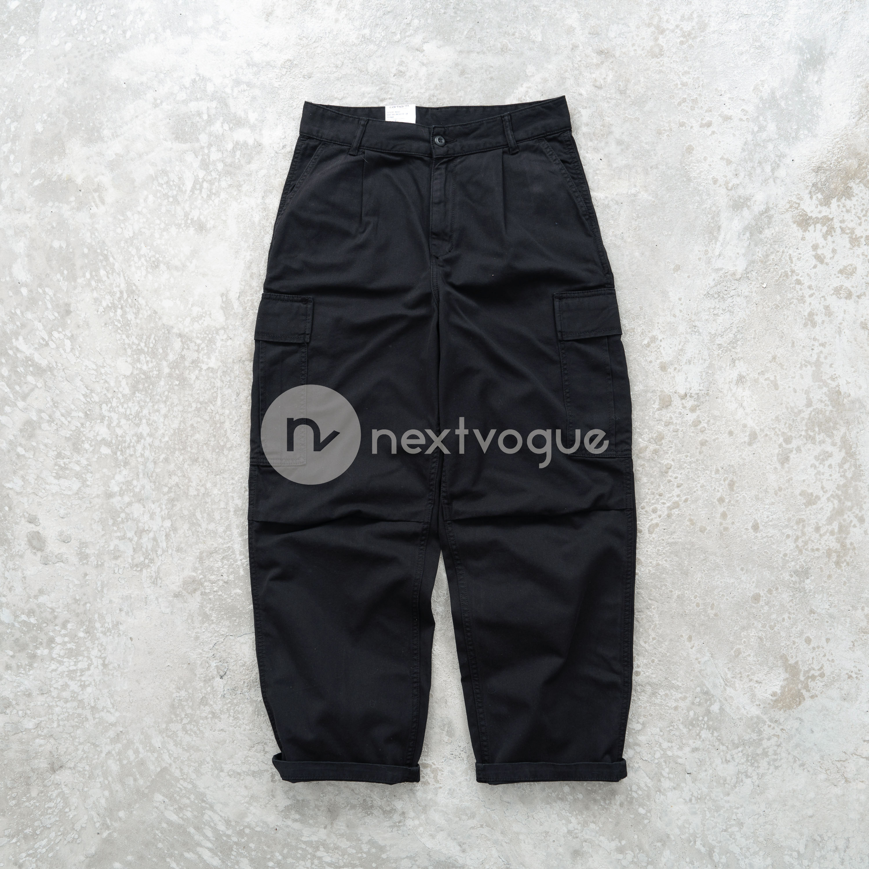 【NextVogue】carhartt wip cole cargo水洗口袋工装休闲裤031218-图2