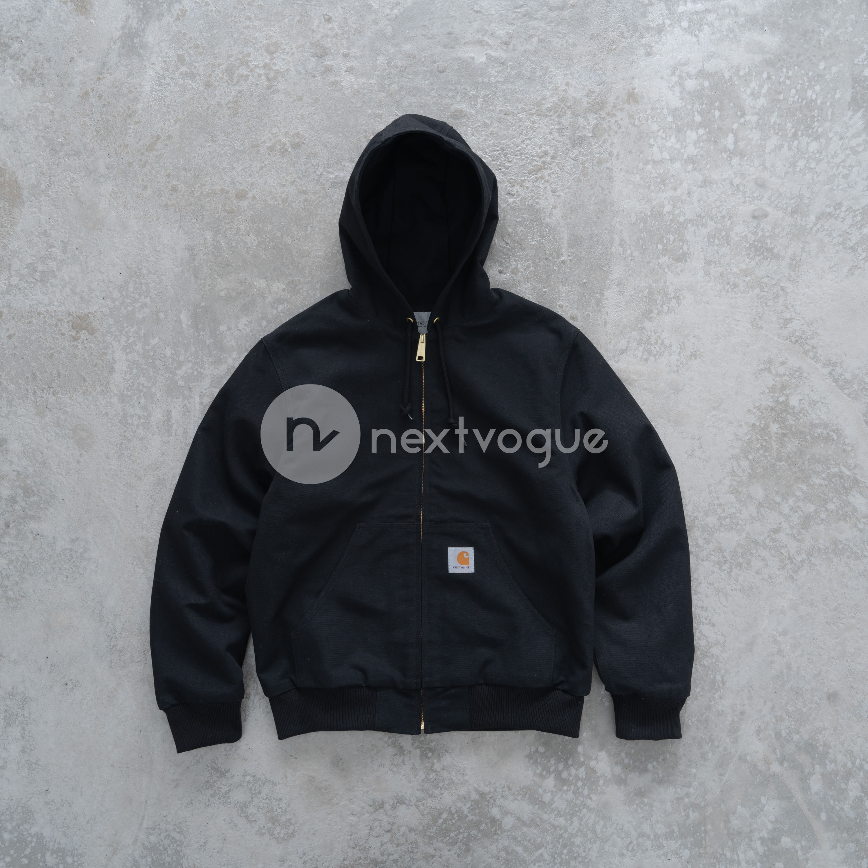 【NextVogue】carhartt wip active jacket 薄款连帽工装夹克外套 - 图1