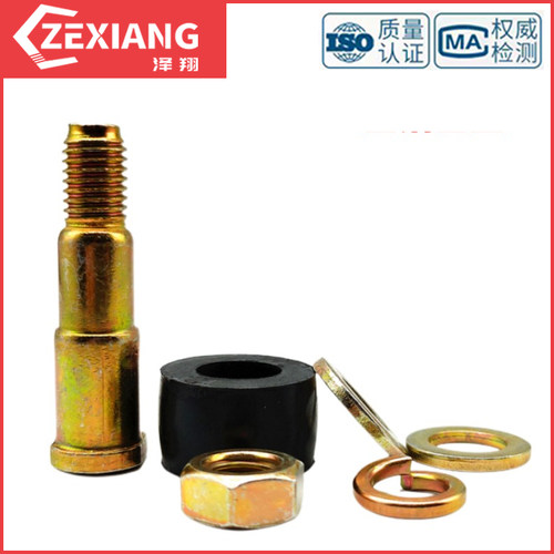 鼓型FCL胶套螺丝联轴器弹性螺栓橡胶套柱销F1F2F3F4F5F6F7 - 图1