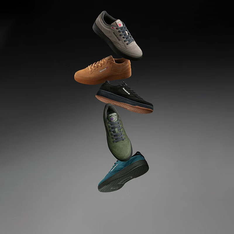 Reebok锐步官方24新品男女款CLUB C 85 W+运动时尚复古休闲板鞋
