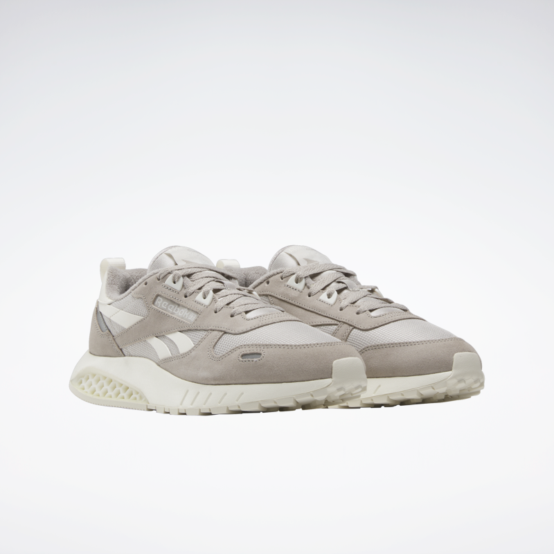 Reebok锐步官方24夏新男女情侣款CL LEATHER熊猫黑白缓震蜂巢跑鞋