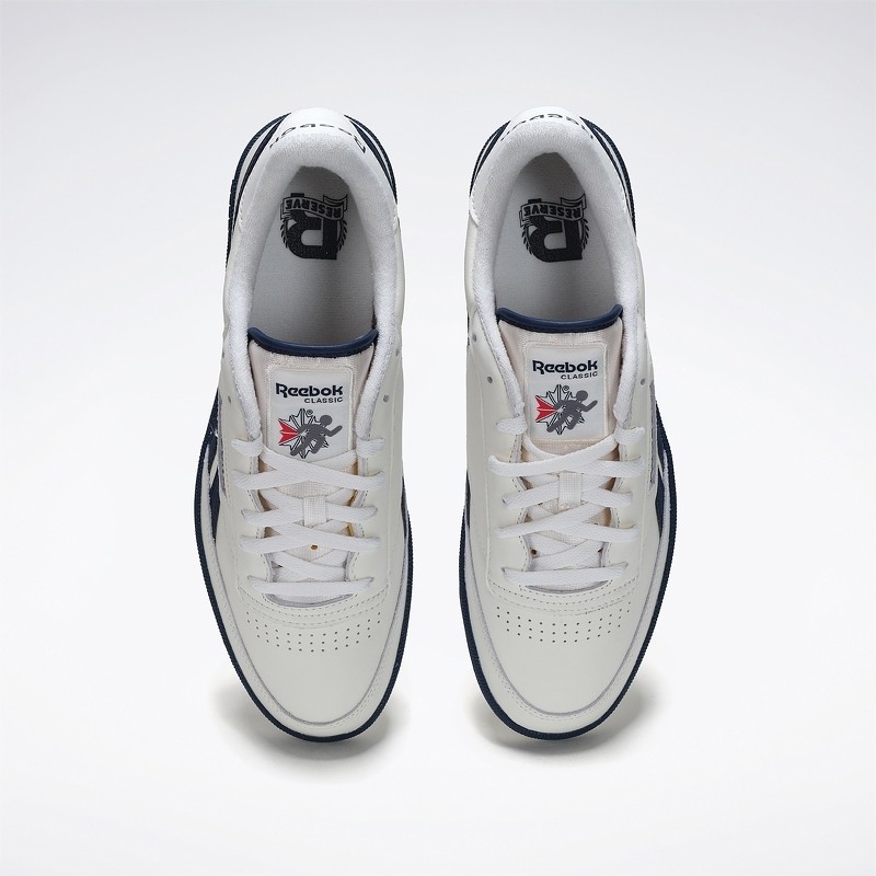 Reebok锐步官方26新品男女情侣CLUB C REVENGE网球风复古板鞋,淘宝优惠券,粉丝福利购,淘宝优惠卷