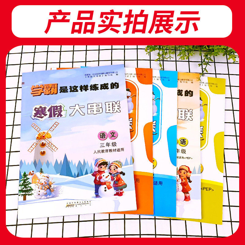 2024暑假大串联小学一二年级三四五六年级小升初暑假衔接教材1升2升3升4升5升6人教版北师大语文数学英语同步假期预习复习暑假作业