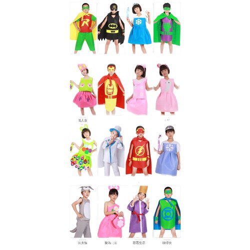 熊猫DIY材料自制亲子环保走秀表演服装儿童手工幼儿园时装秀衣服 - 图3