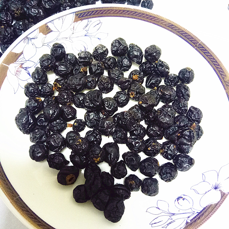俄罗斯野生黑果野生果100克天鹅绒天然黑果植物正品进口_虎窝淘