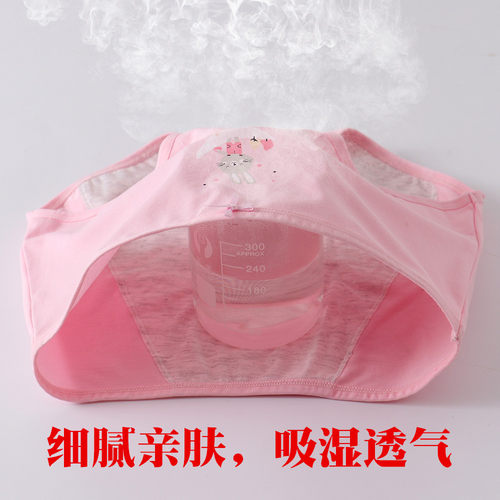 9-10女大童生理裤11-12-13小学生经期防侧漏14-15岁少女姨妈内裤 - 图1