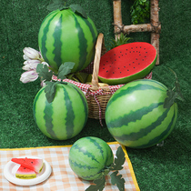 Simulation Watermelon Fake Watermelon Fruit Toy Model Props Black Beauty Kirin Melon Grand Watermelon Cohen Imitation Fruit