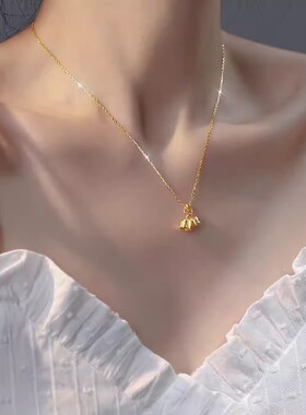 铃兰花项链女款2023新款爆款