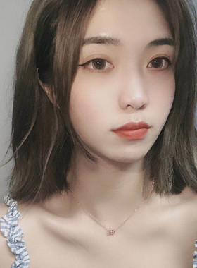 纯银时尚风玫瑰金吊坠小红书同款