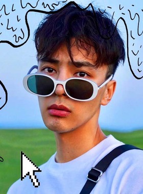 小框个性风复古ins高级感太阳镜