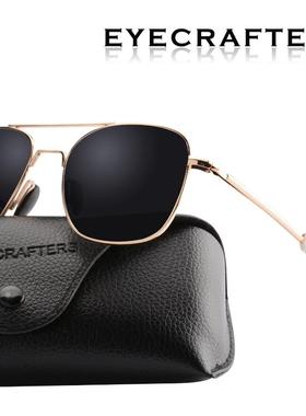 欧美飞行员墨镜司机男双梁炫彩