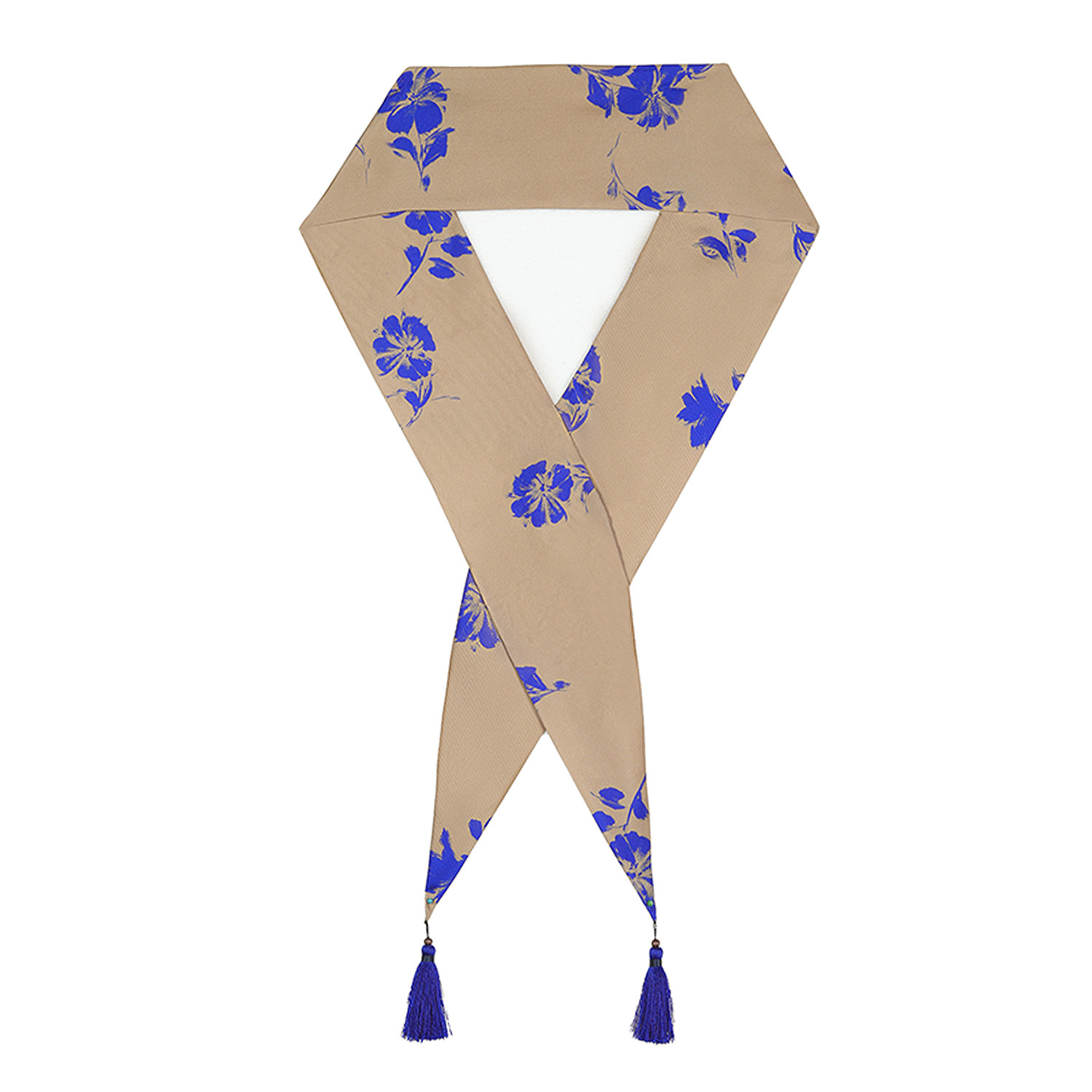 CHU楚妞真桑蚕丝巾春夏季新款女百搭休闲设计师复古发带围巾,淘宝优惠券,粉丝福利购,淘宝优惠卷