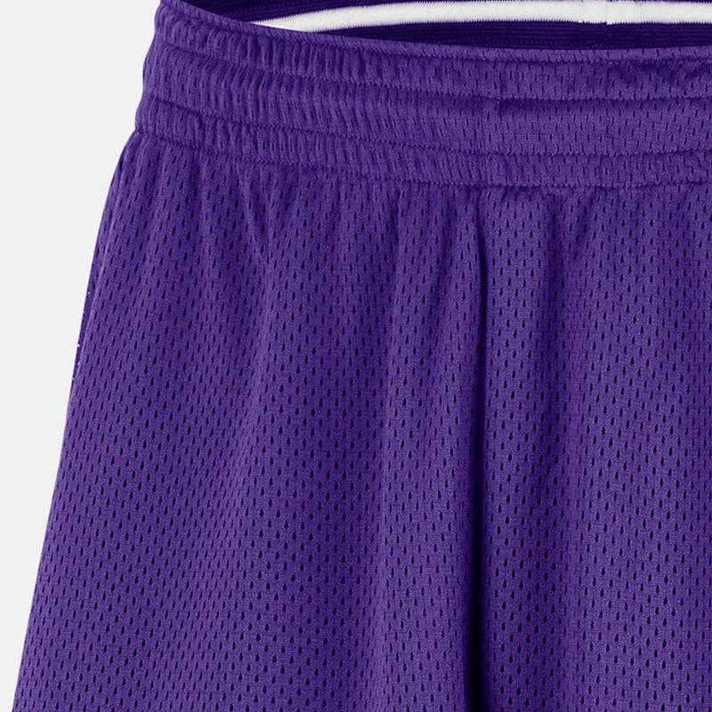 Nike耐克洛杉矶湖人队NBA男子网眼布短裤夏季美式短裤DX9700-504 - 图1