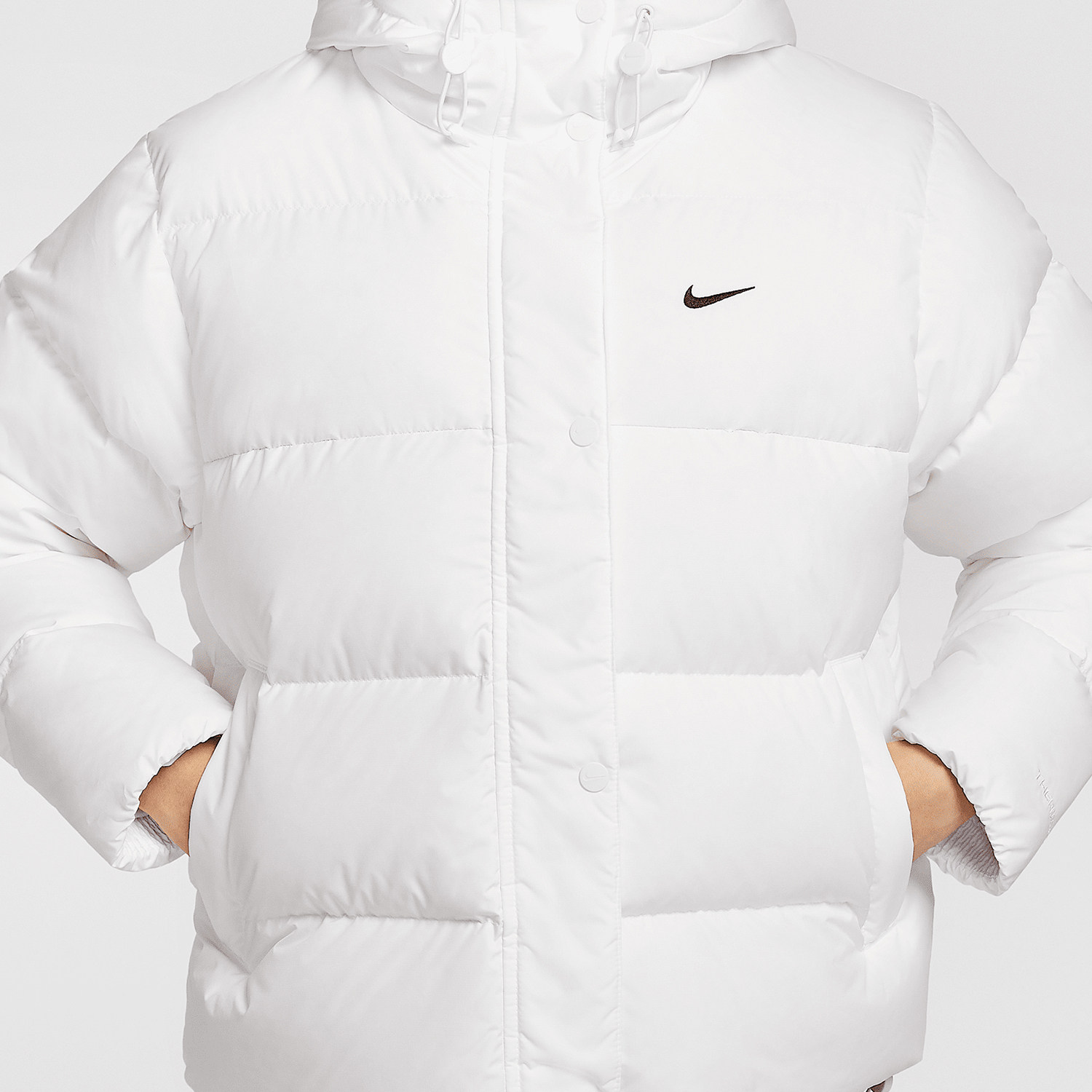Nike/耐克女士正品休闲保暖拉链复古连帽羽绒服外套FZ5929-100,淘宝优惠券,粉丝福利购,淘宝优惠卷