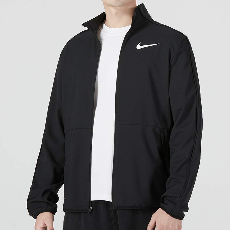 Nike耐克男装夹克秋季新款运动服训练舒适休闲立领外套DM6620-011 - 图0