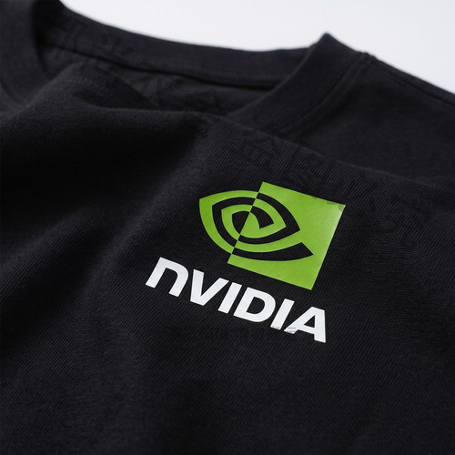 英伟达短袖 NVIDIA RTX  intel  英特尔夏装游戏衣服极客圆领T恤 - 图0