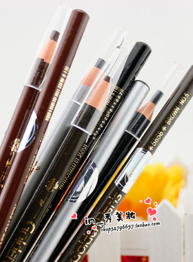 一枝花拉线眉笔鸭嘴红茶色/黑色/灰色易上色正品影楼化妆师专用