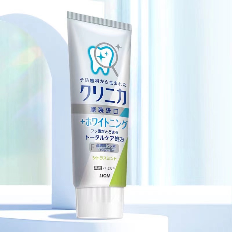 山姆代购Lion狮王日本进口齿力佳酵素美白牙膏去牙渍防蛀6支家庭 - 图1