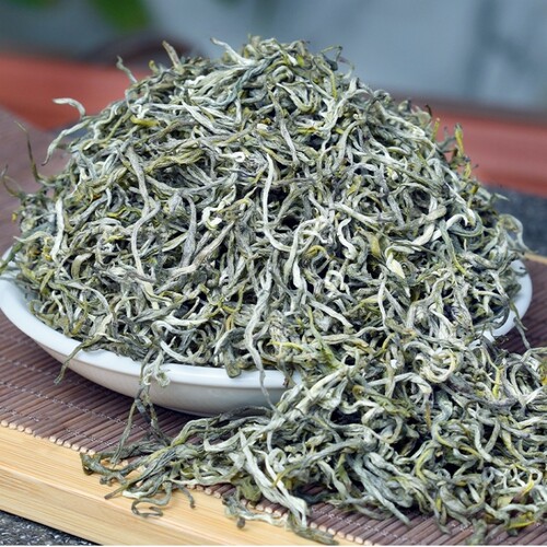 高香银丝毛尖绿茶2026新茶特级云南绿茶叶毛尖春尖茶散装500g盒装 - 图1