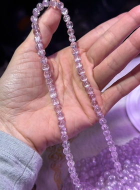 上新！厂家直销一手货源！阿富汗天然水晶紫锂辉3圈手链超性价比