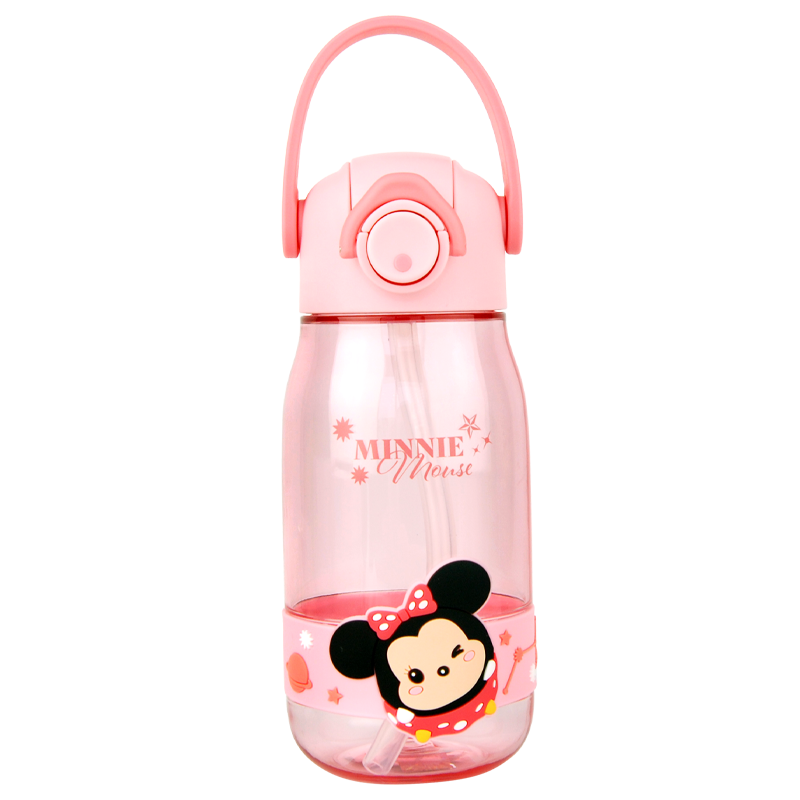 迪士尼吸管杯儿童水杯女生夏季杯子塑料Tritan可爱高颜值男孩水壶