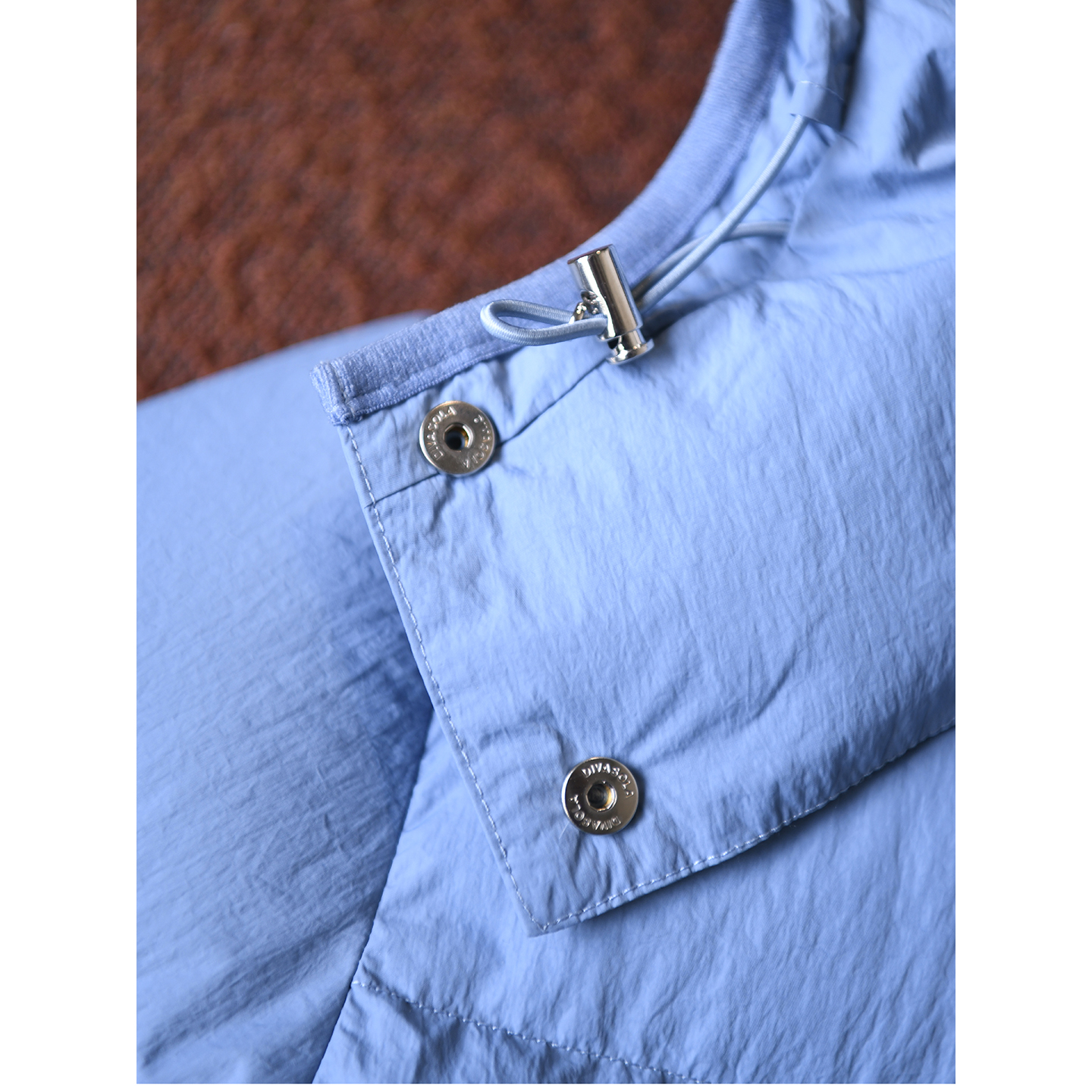 【颖颖家】霍尔多巴吉90白鹅绒简约立领连帽可拆卸羽绒服 W1734 - 图3