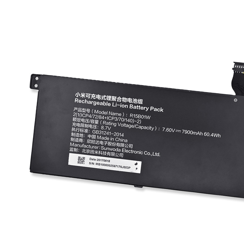 适用小米TM1701 171501-AQ R15B01W PRO GTX 15.6英寸笔记本电池 - 图1
