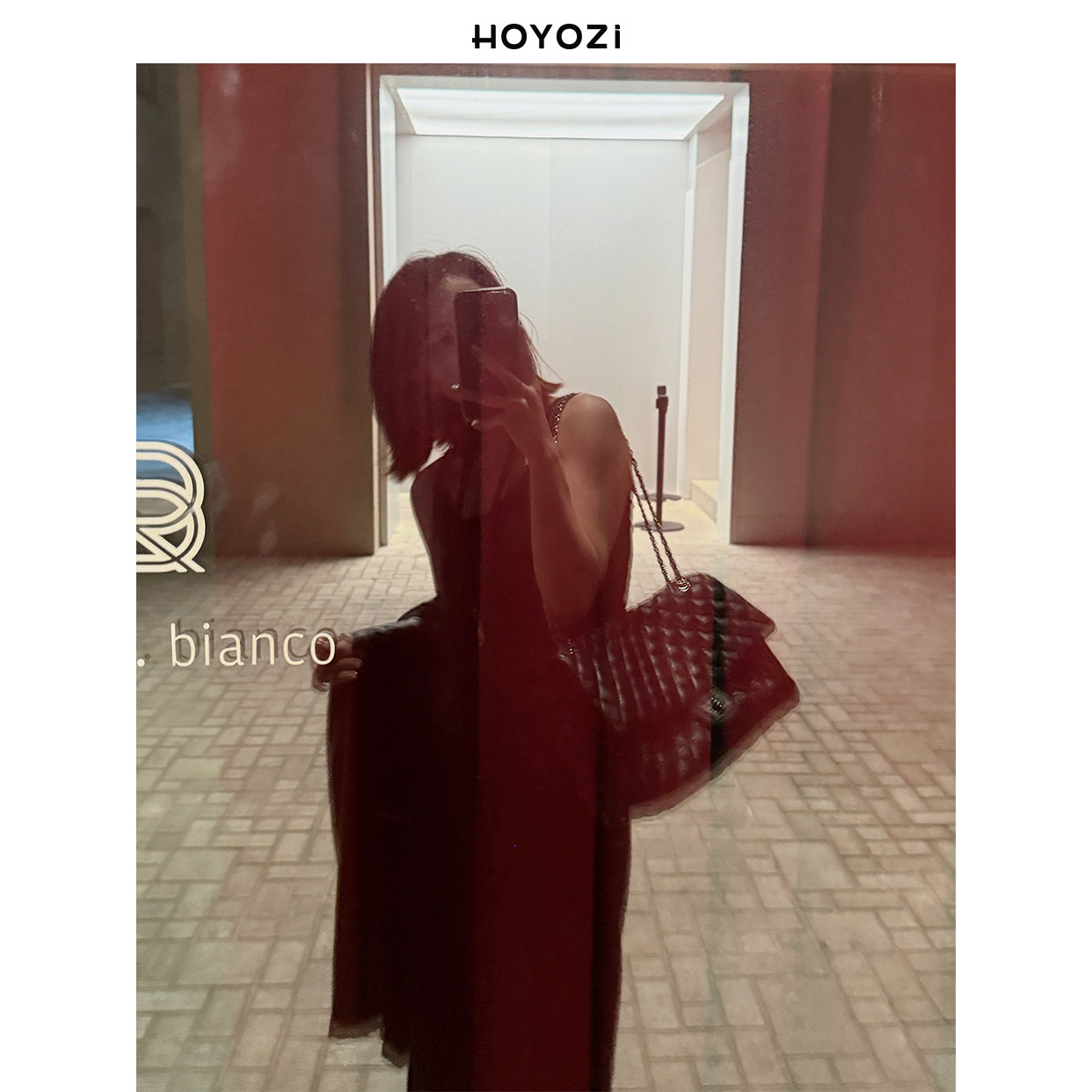 【小优家包包】HOYOZI黑色菱格链条通勤包包女式2025新款单肩大包,淘宝优惠券,粉丝福利购,淘宝优惠卷