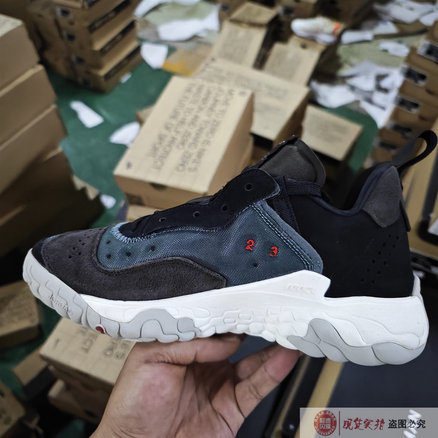 Nike/耐克正品冬季JORDAN DELTA 2男子机能篮球鞋CV8121-300-200 - 图2