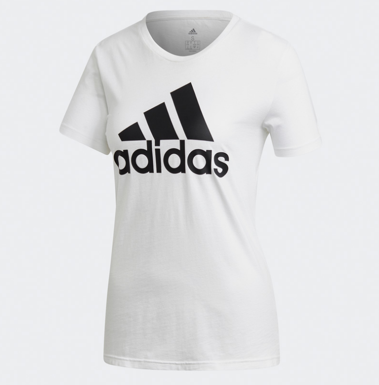 Adidas阿迪达斯三叶草女短袖T恤棉透气休闲半截袖 FM3311 FM3306 - 图1