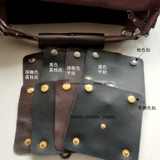 Аксессуар для сумки, ручка, черный крем для рук, сумка с петлей на руку, защитный чехол, из натуральной кожи