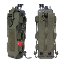 Outdoor Climbing Sports Casual Tightness Adjustable Kettle Bag MOLLE Tactical Intercom Water Bottle Hang Bag