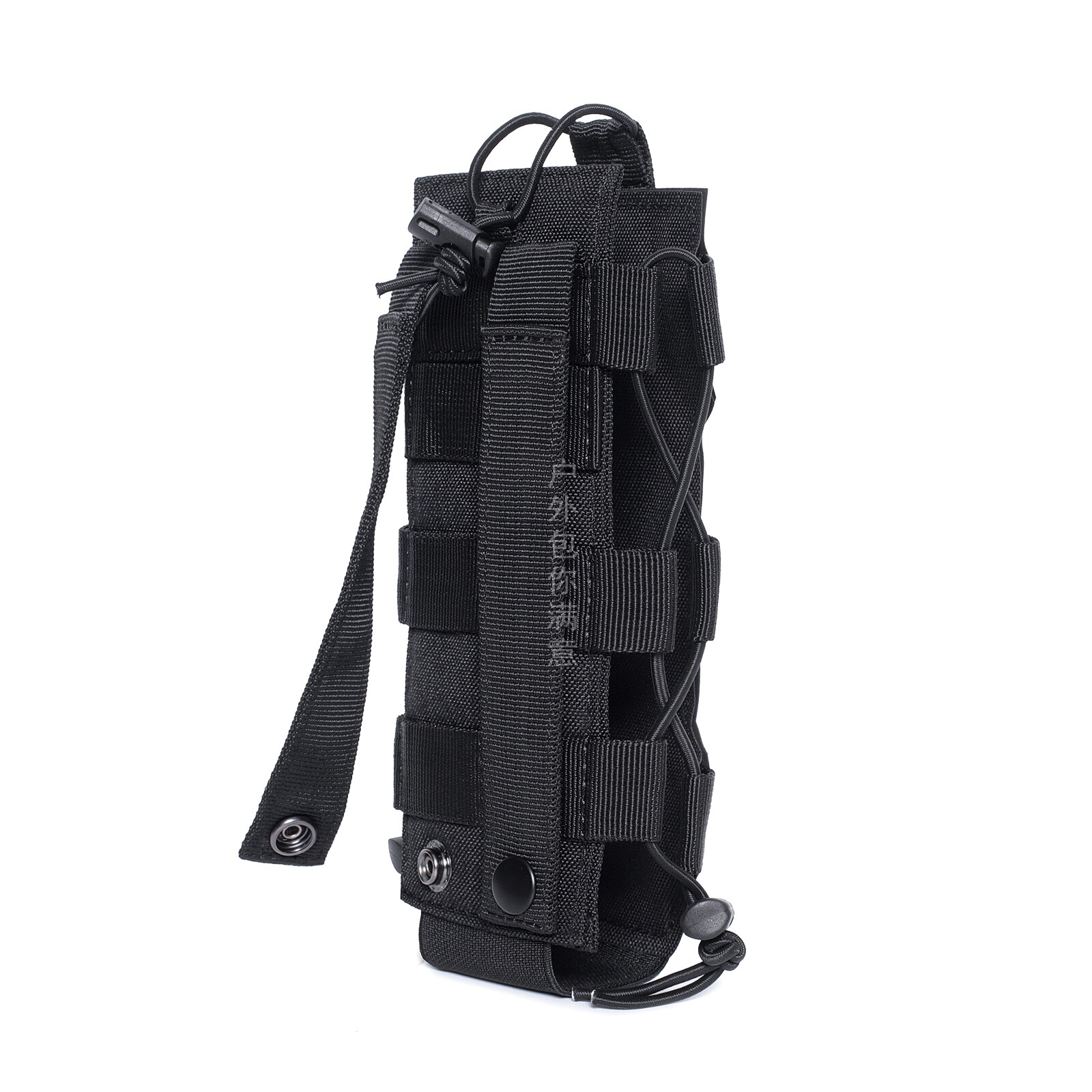 Elastic and adjustable water bottle hanging bag walkie talkie bag