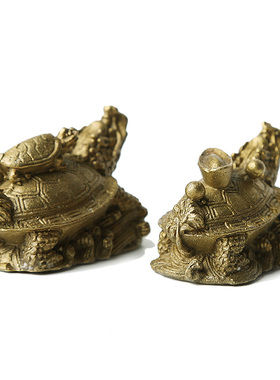 摆件元宝龙龟工艺品家居装饰