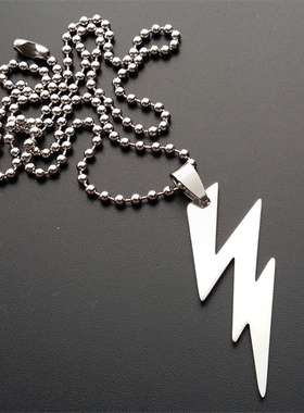 乐队王俊凯同款项链闪电ins