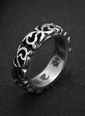 魏无羡肖战同款藤蔓花纹古装戒指