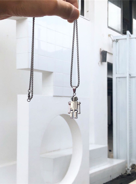 项链ins韩版街头风吊坠姚琛同款