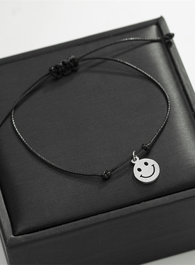 易烊千玺同款手链银色