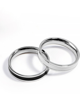 轻奢黑白日韩风尾戒杨超越同款