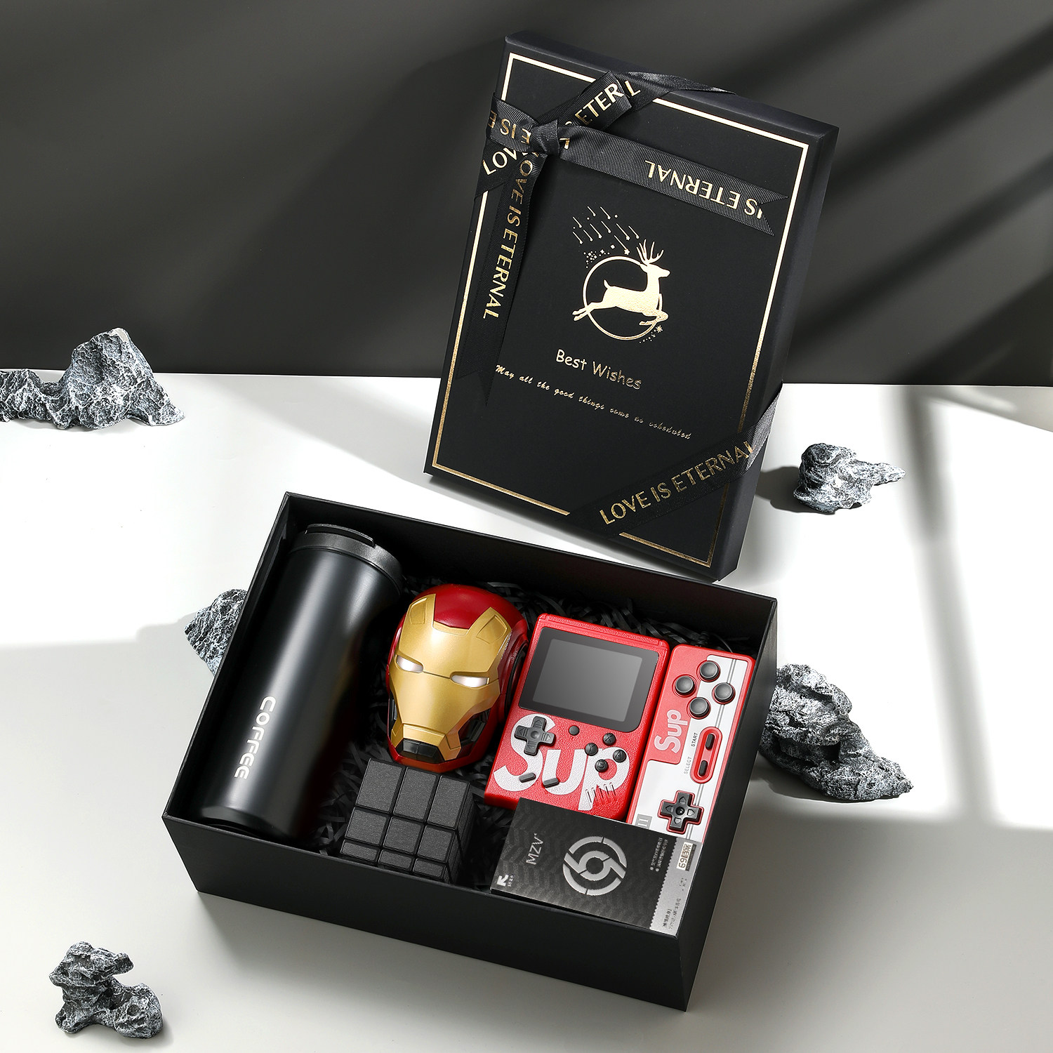 伴郎伴手礼男士实用高级商务礼品新郎结婚送男生兄弟团大黄蜂礼盒