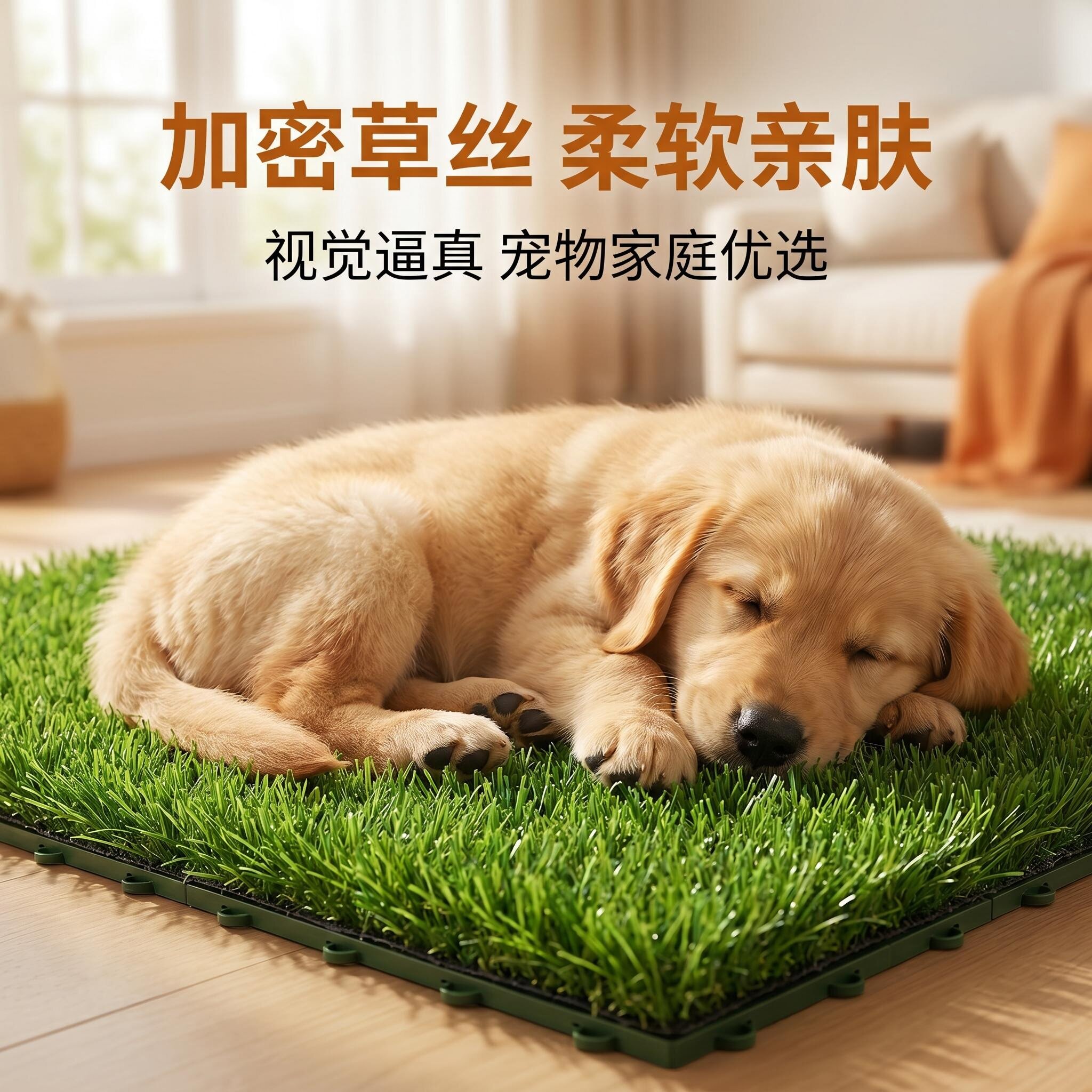 Patch grass suspended splicing lawn blocks plastic lawn mat