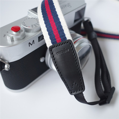 相机背带cam-in棉质复古文艺微单挂脖单反挂绳挂带可调斜挎肩带 - 图1