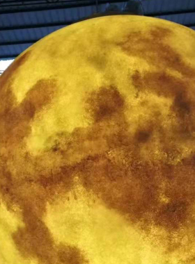 月亮景观设计师圆球装饰品定制