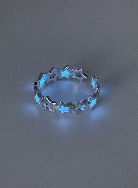 嘻哈戒指女冷淡风个性小众ins