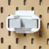 Mop broom storage hole plate