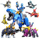 Mini Agents Super Dinosaur Power Mecha Transformation