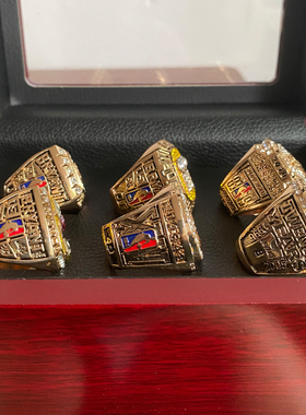 2016年洛杉矶湖人科比退役总冠军颁发戒指2021年湖人队詹姆斯指环