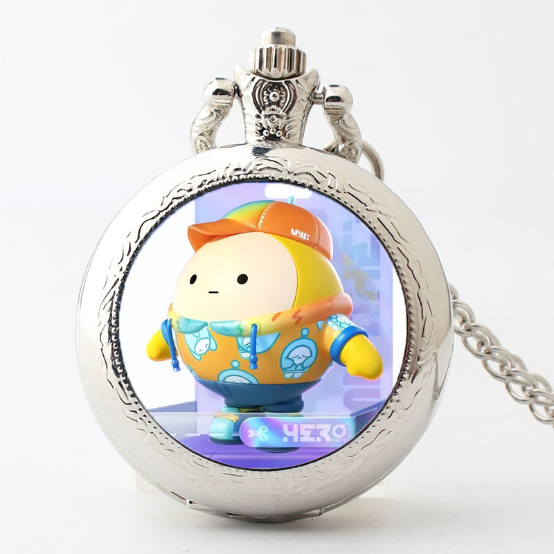 蛋仔派对手表怀表学生儿童挂表翻盖挂脖钟表时间电子礼物